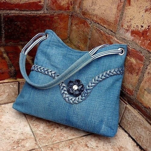 Джинсовые сумки своими руками. Фото и выкройки